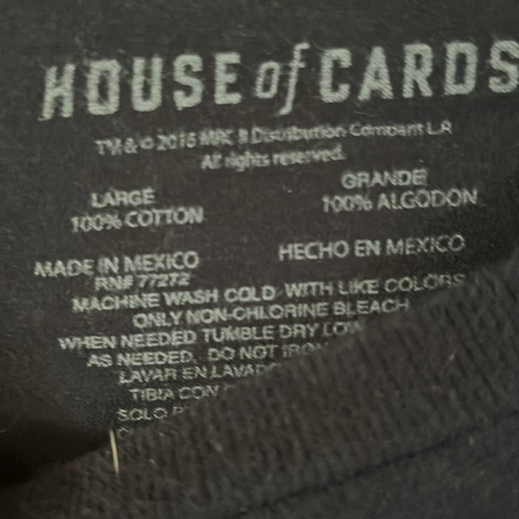 House Of Cards T - Picture 2 of 2